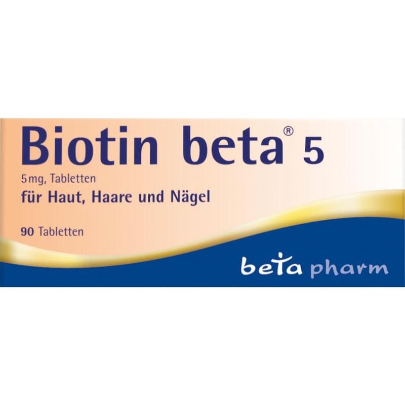 BIOTIN BETA 5 Tabletten