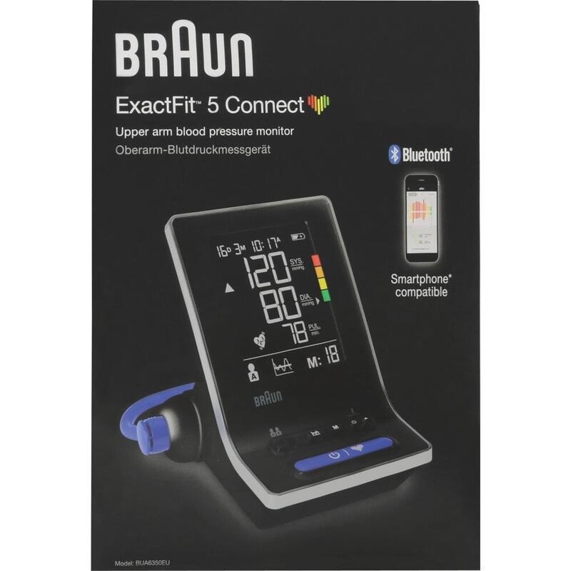 BRAUN BLUTDRUCKMESSGERÄT ExactFit5 Connect Oberarm