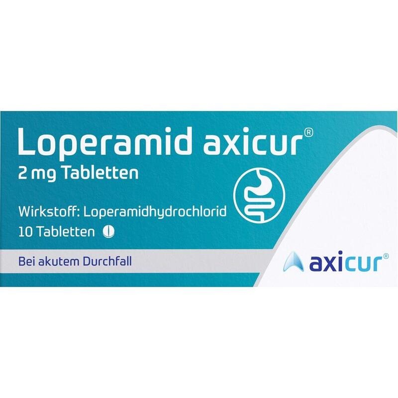 LOPERAMID axicur 2 mg Tabletten
