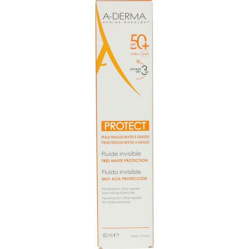A-DERMA PROTECT SPF 50+ unsichtbares Fluid