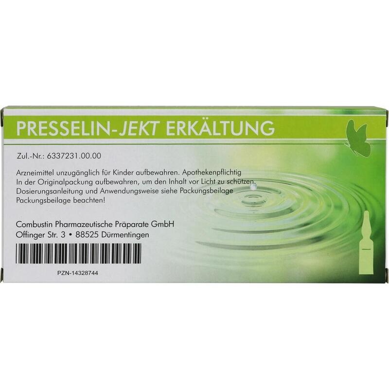 PRESSELIN-Jekt Erkältung Ampullen