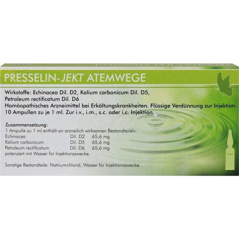 PRESSELIN-Jekt Atemwege Ampullen