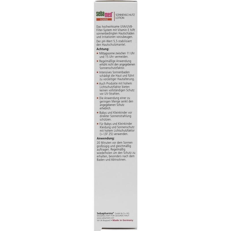SEBAMED Sonnenschutz Lotion LSF 30