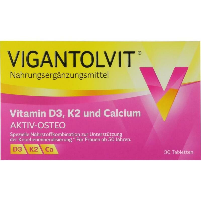 VIGANTOLVIT Vitamin D3 K2 Calcium Filmtabletten