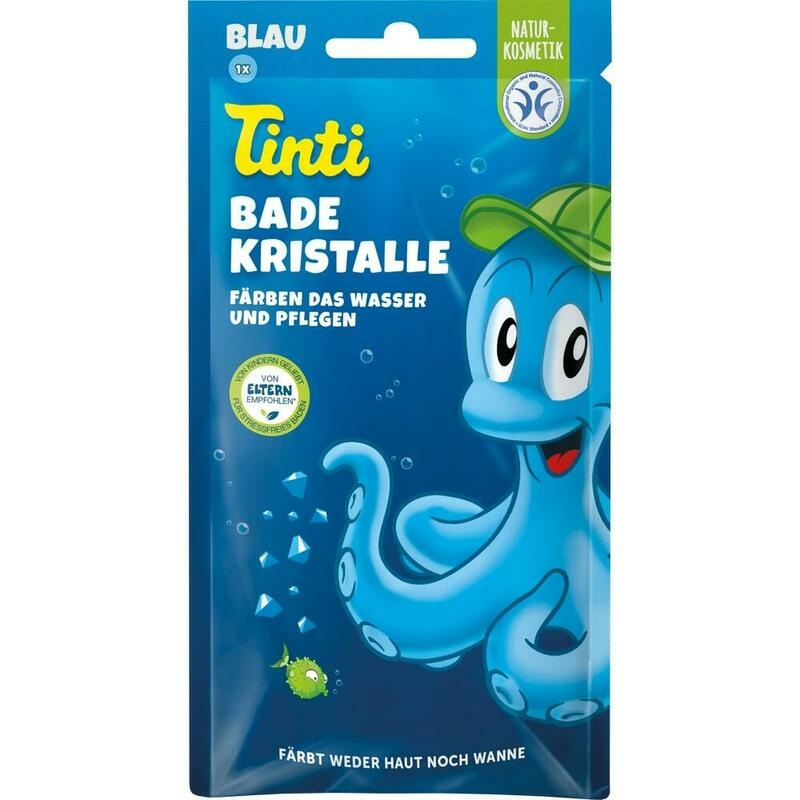 TINTI Badekristalle blau