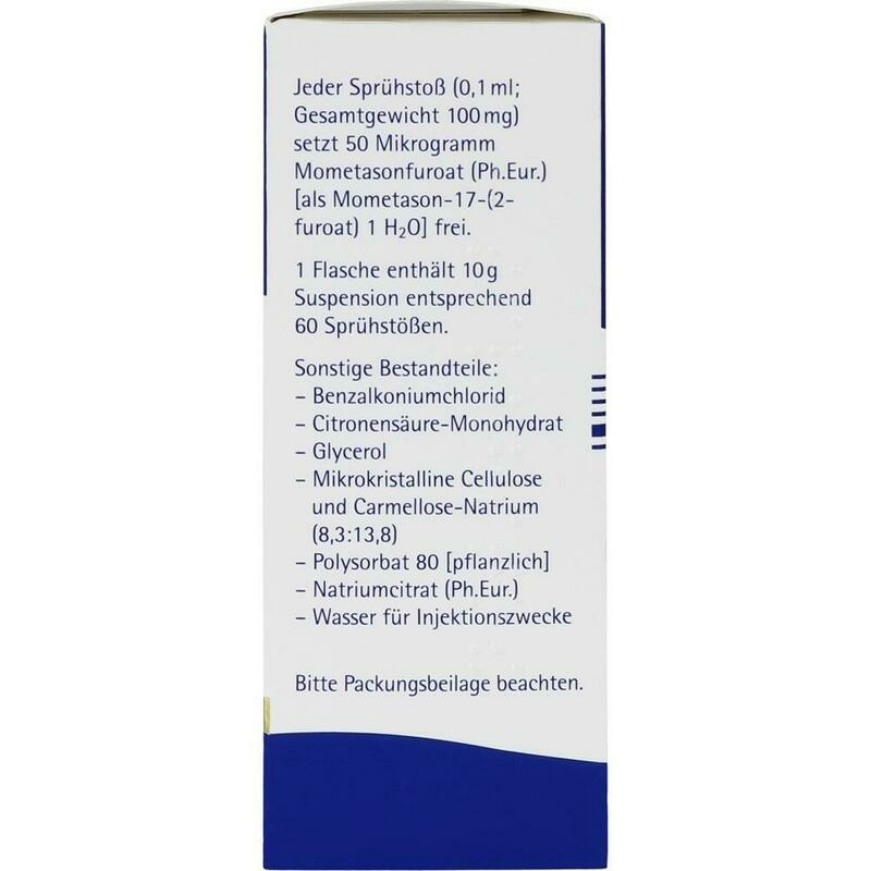 MOMETASON beta Heuschnupfenspray 50μg/Sp.60 Sp.St