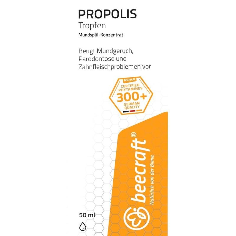 BEECRAFT Propolis Tropfen Mundspül-Konzentrat