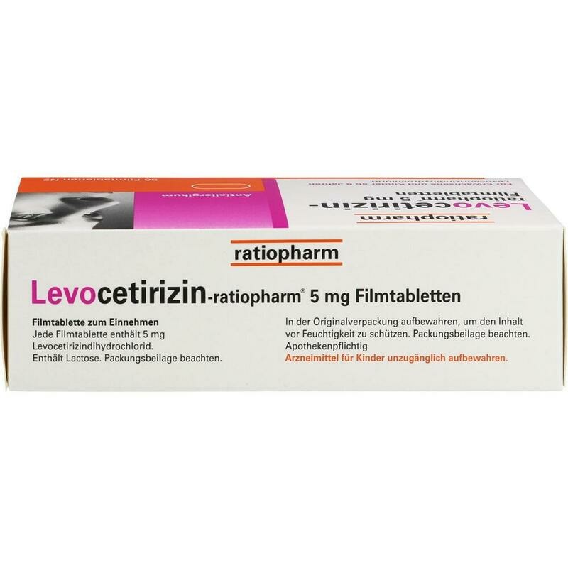 LEVOCETIRIZIN-ratiopharm 5 mg Filmtabletten