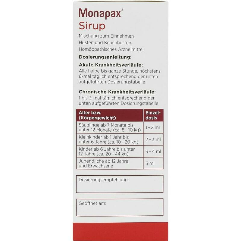 MONAPAX Sirup