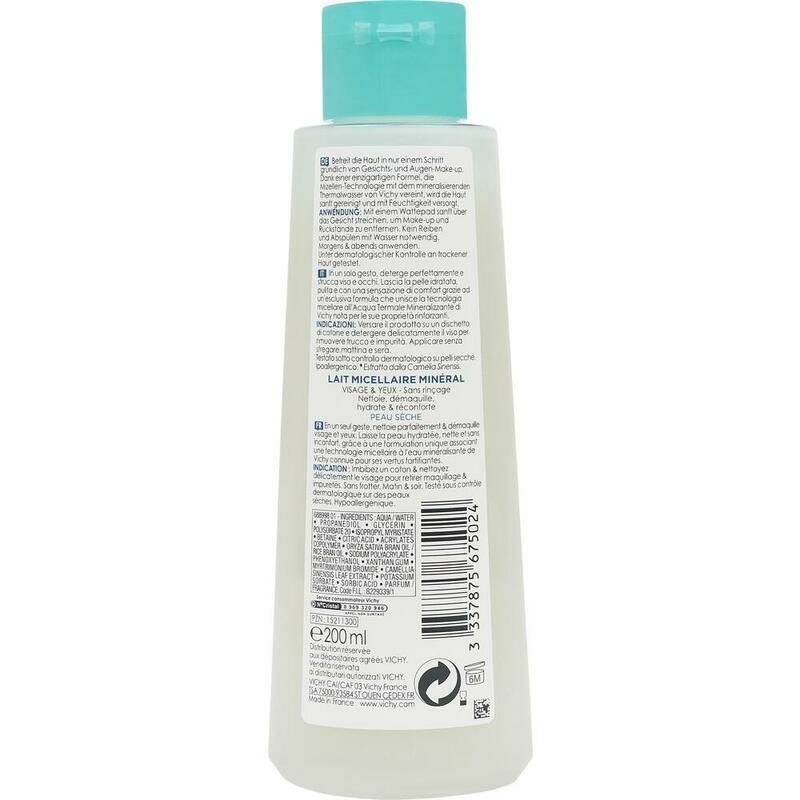 VICHY PURETE Thermale Mineral Mizellen-Milch dry