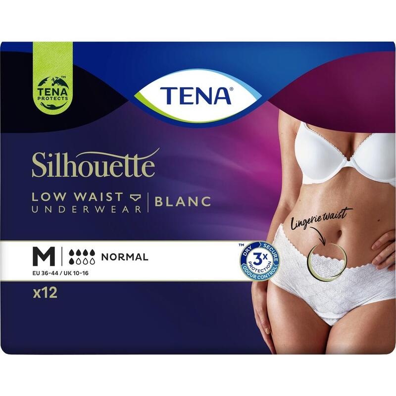 TENA SILHOUETTE normal M blanc Inkontinenz Pants