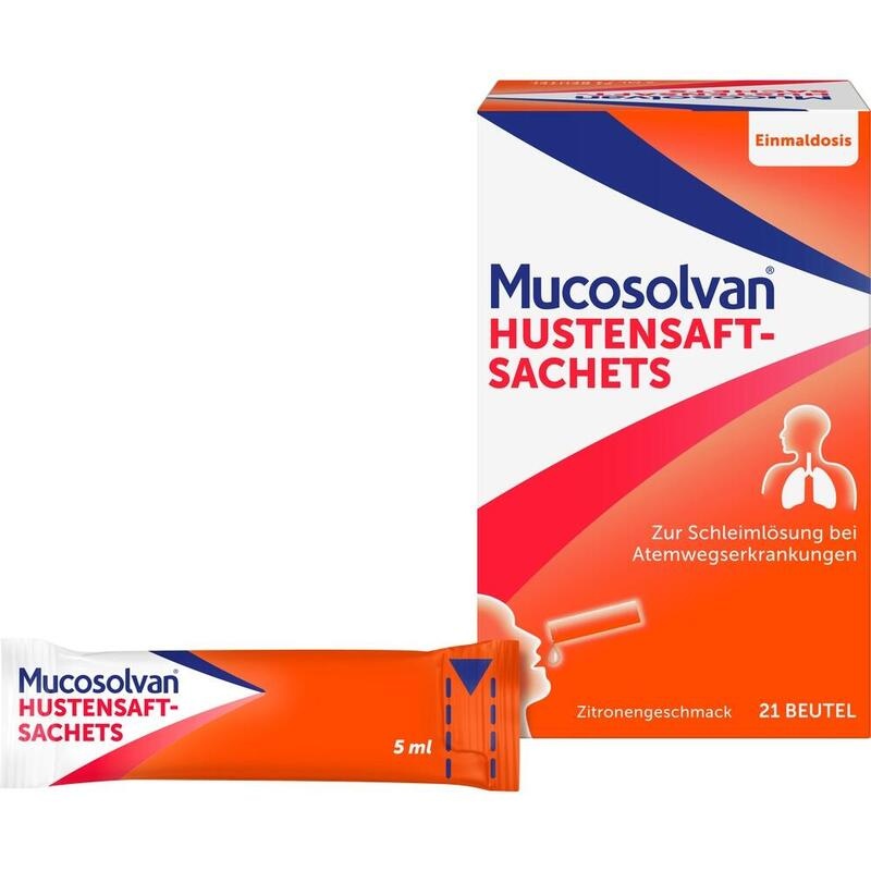 MUCOSOLVAN Hustensaft-Portionsbeutel 30 mg/5 ml