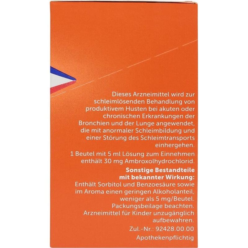 MUCOSOLVAN Hustensaft-Portionsbeutel 30 mg/5 ml