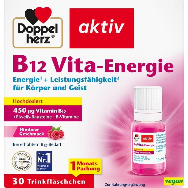 DOPPELHERZ B12 Vita-Energie Trinkampullen