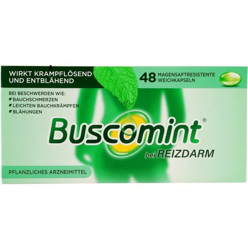 BUSCOMINT bei Reizdarm 0,2 ml magensaftr.Weichkps.