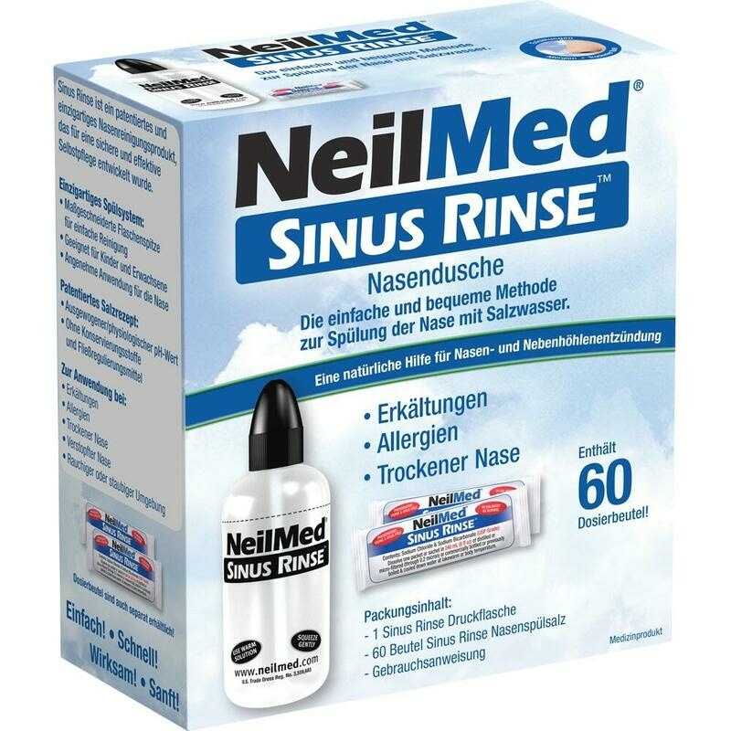 NEILMED Sinus Rinse Nasendusche+60 Btl.Spülsalz