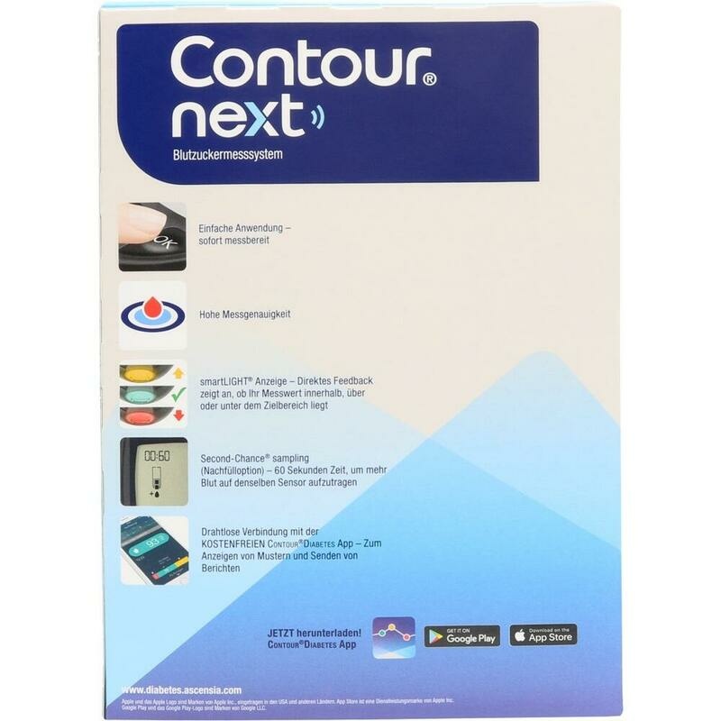 CONTOUR Next NEU Set Blutzuckermessgerät mg/dl
