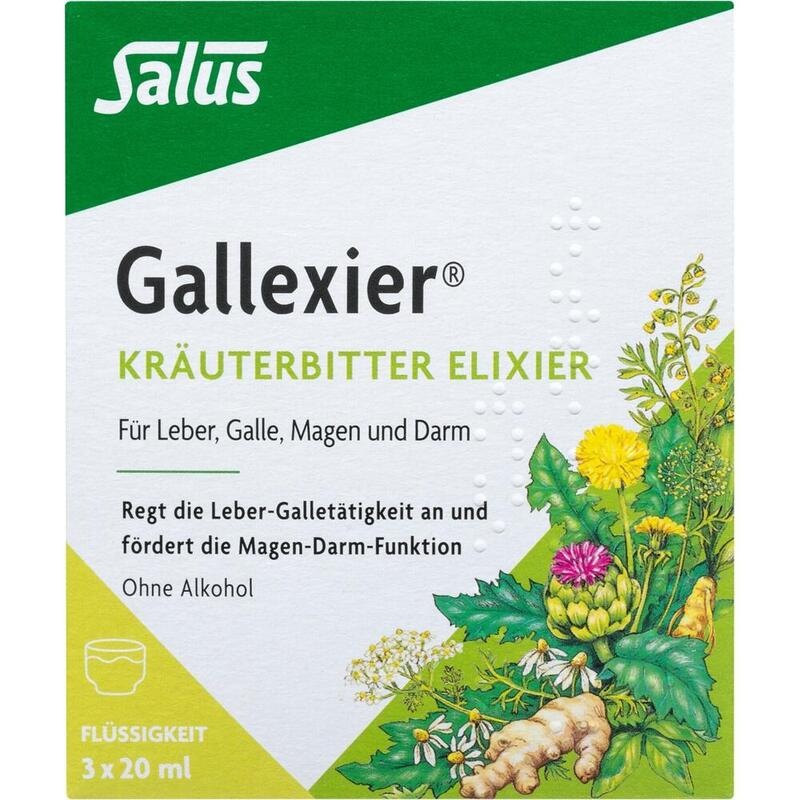 GALLEXIER Kräuterbitter Elixier Salus Flü.z.E.