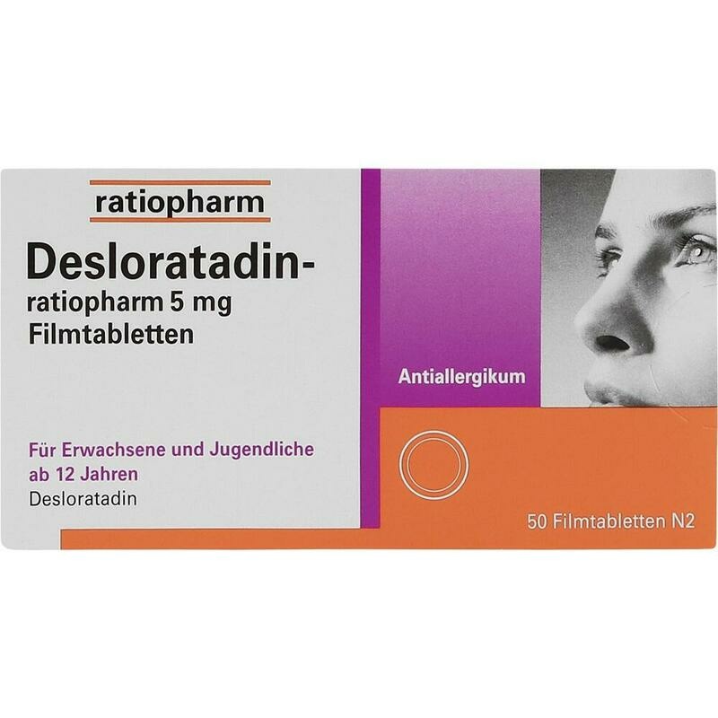 DESLORATADIN-ratiopharm 5 mg Filmtabletten
