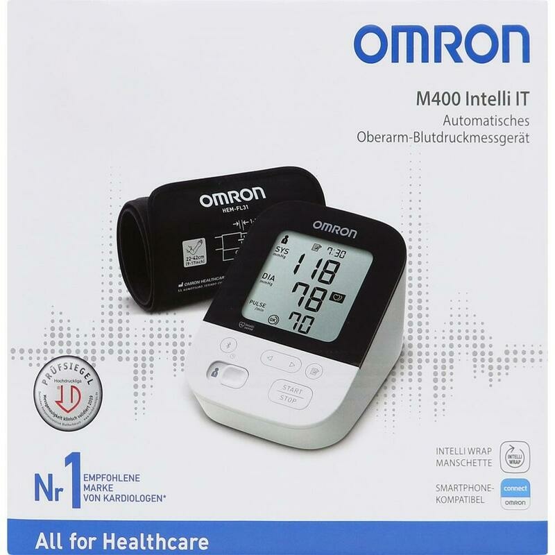 OMRON M400 Intelli IT Oberarm Blutdruckmessgerät