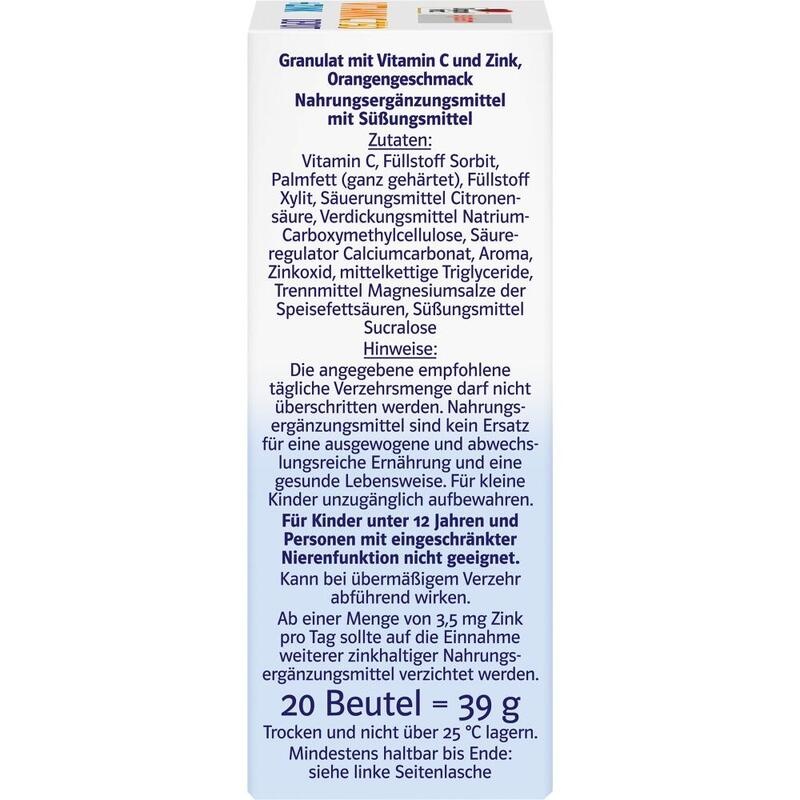 DOPPELHERZ Vitamin C 750 Depot system Pellets