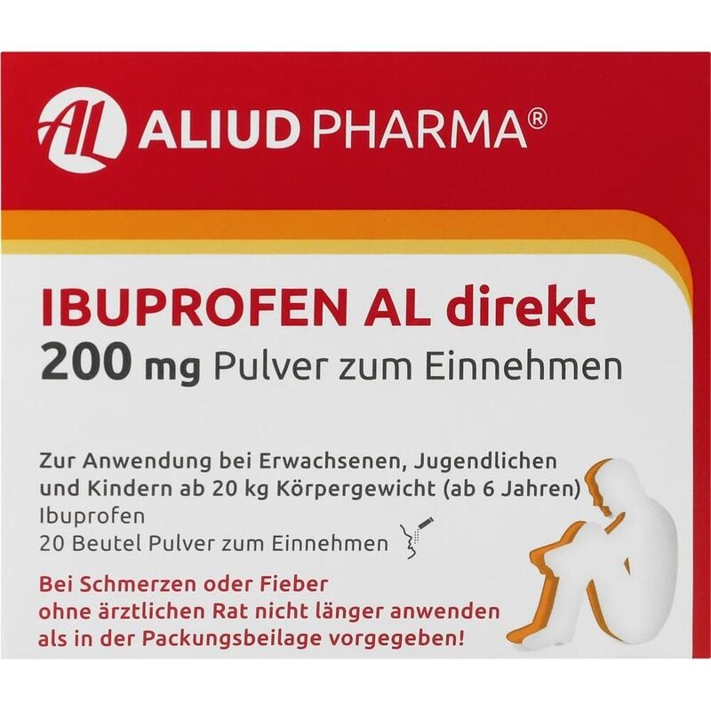 IBUPROFEN AL direkt 200 mg Pulver zum Einnehmen