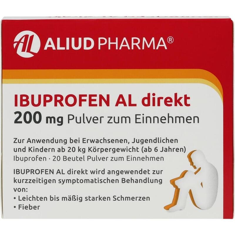 IBUPROFEN AL direkt 200 mg Pulver zum Einnehmen