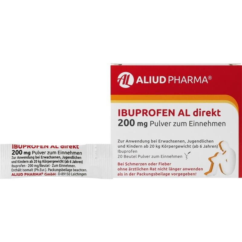 IBUPROFEN AL direkt 200 mg Pulver zum Einnehmen