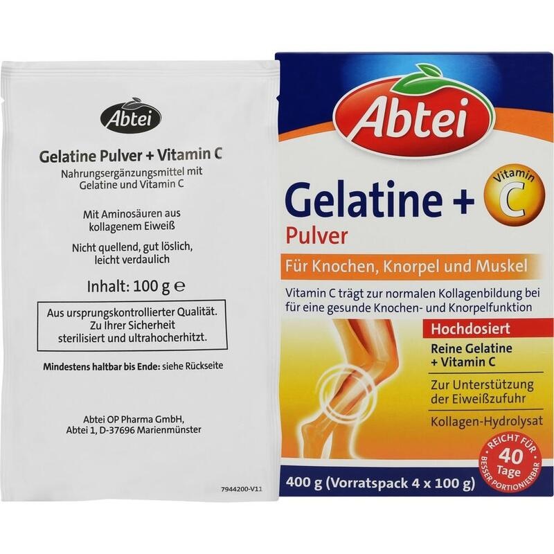 ABTEI Gelatine Plus Vitamin C Pulver