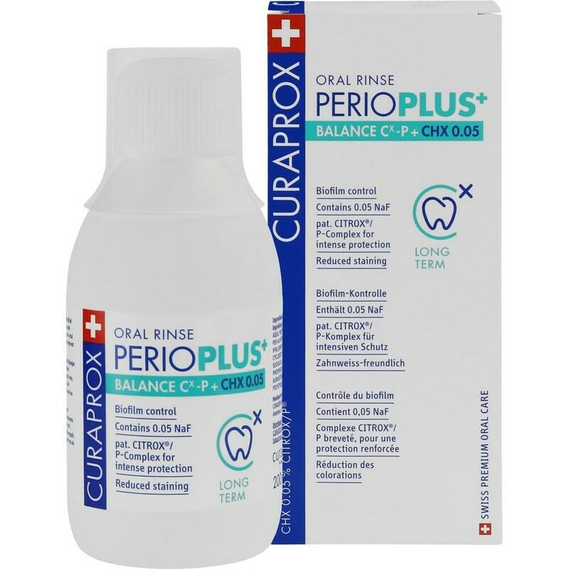 CURAPROX perio Plus+ Balance Mundspülung CHX 0,05%