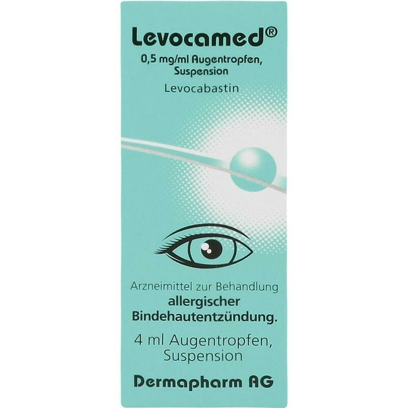 LEVOCAMED 0,5 mg/ml Augentropfen Suspension
