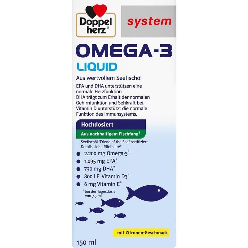DOPPELHERZ Omega-3 Liquid system
