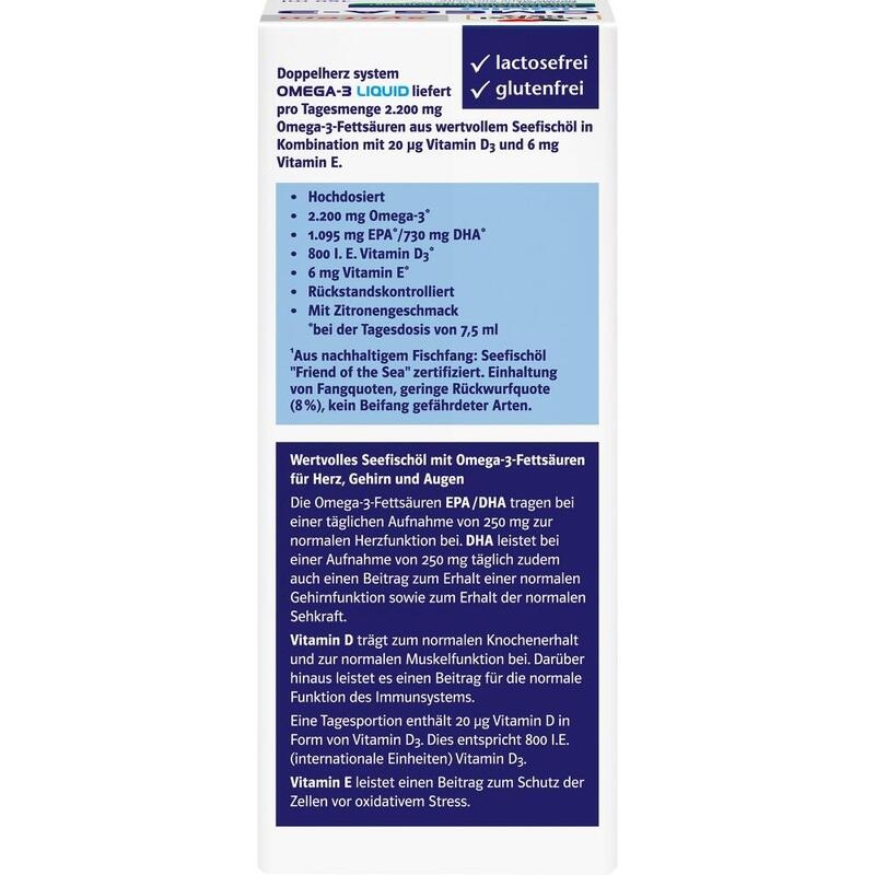 DOPPELHERZ Omega-3 Liquid system