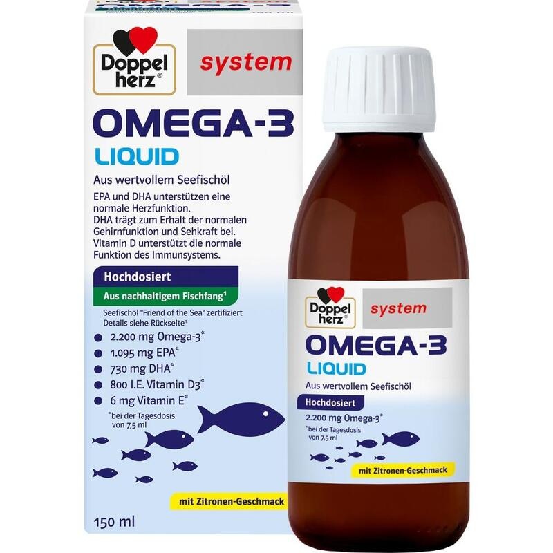DOPPELHERZ Omega-3 Liquid system