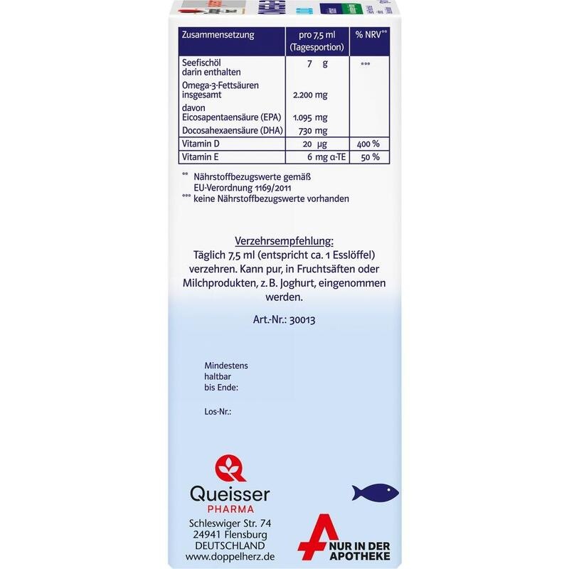 DOPPELHERZ Omega-3 Liquid system