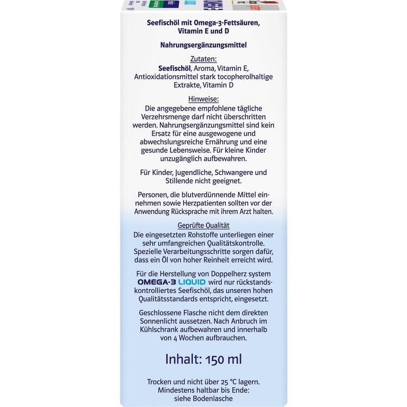 DOPPELHERZ Omega-3 Liquid system