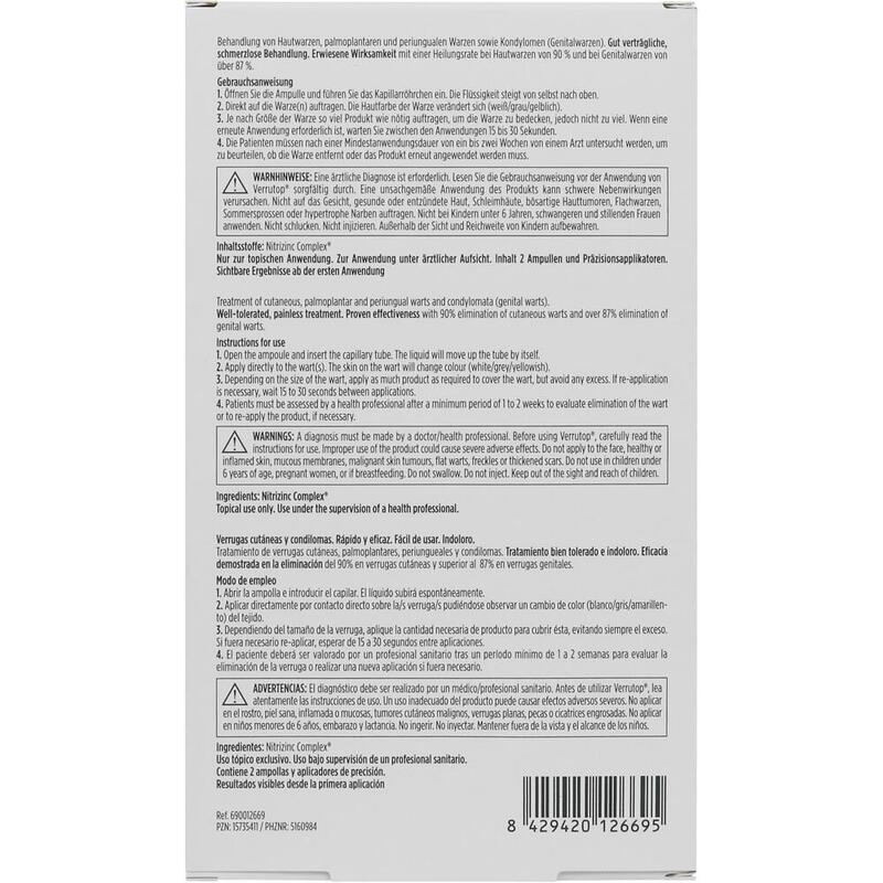 ISDIN Verrutop Warzen Ampullen