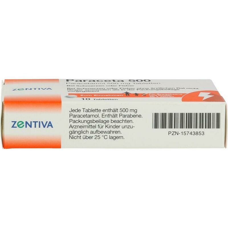 PARACETA 500 Tabletten
