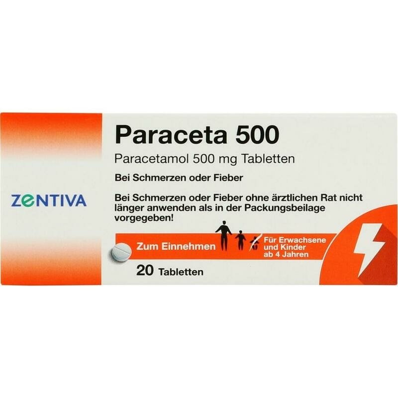 PARACETA 500 Tabletten