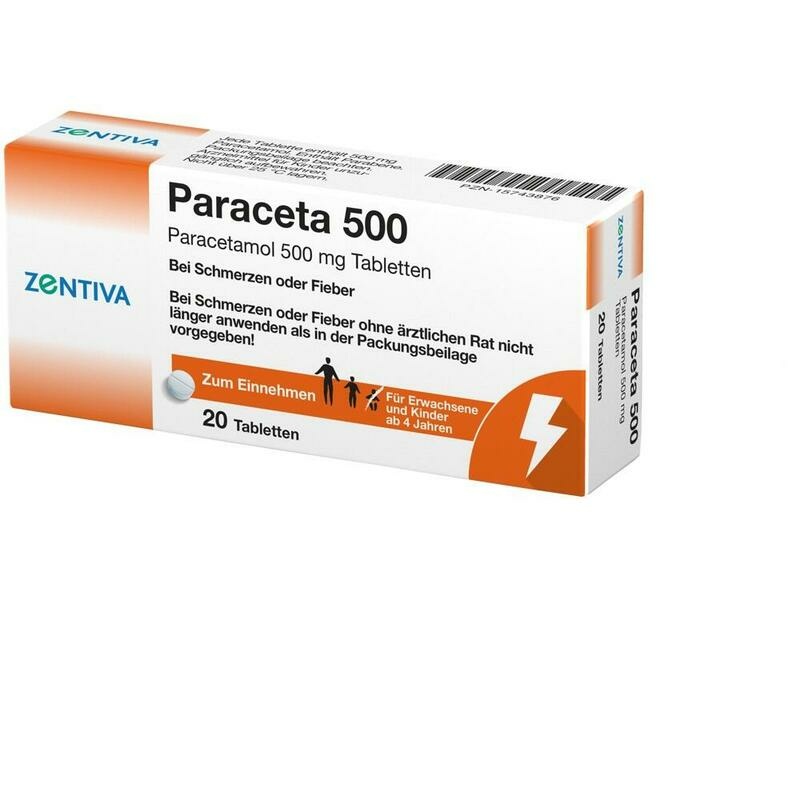 PARACETA 500 Tabletten