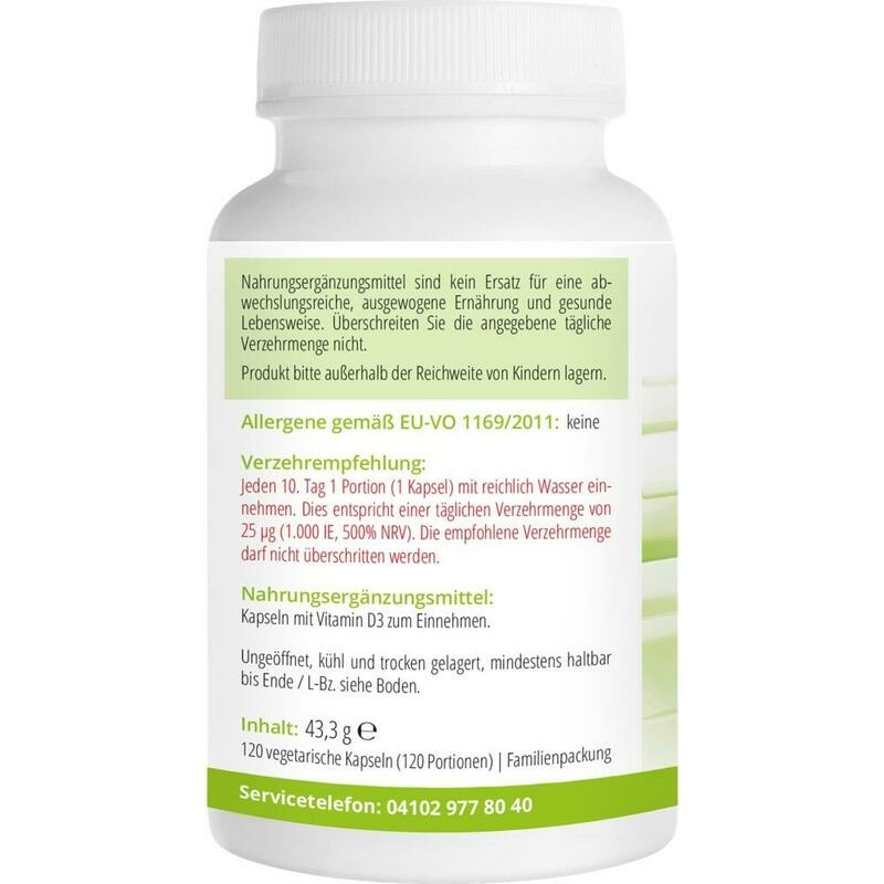 VITAMIN D3 DEPOT 10.000 I.E. Kapseln