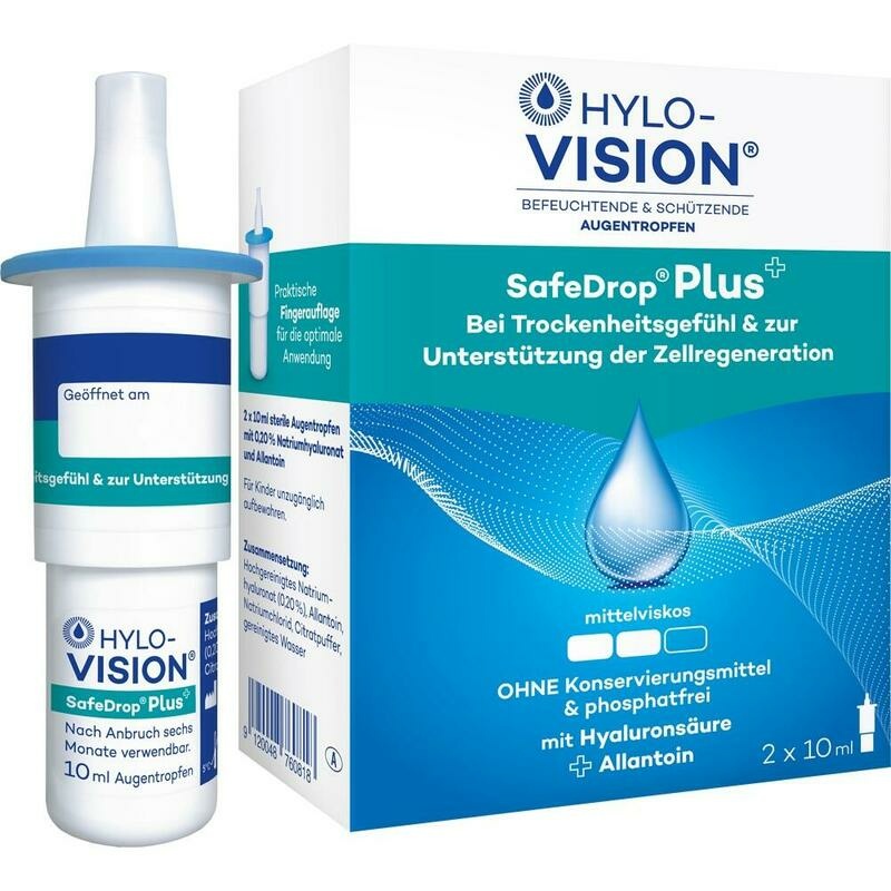 HYLO-VISION SafeDrop Plus Augentropfen