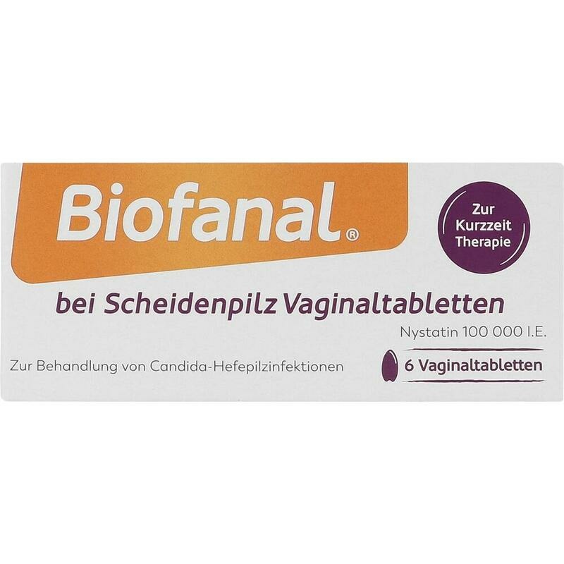 BIOFANAL bei Scheidenpilz 100 000 I.E. Vaginaltab.