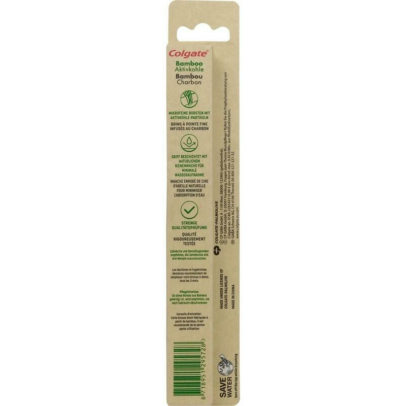 COLGATE Bamboo Aktivkohle Zahnbürste