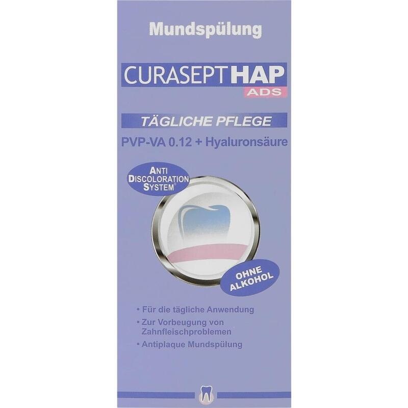CURASEPT HAP012 PVP-VA 0,12+Hyaluron Mundspülung