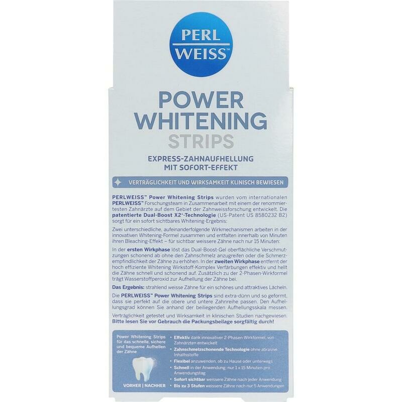 PERLWEISS Power whitening Strips