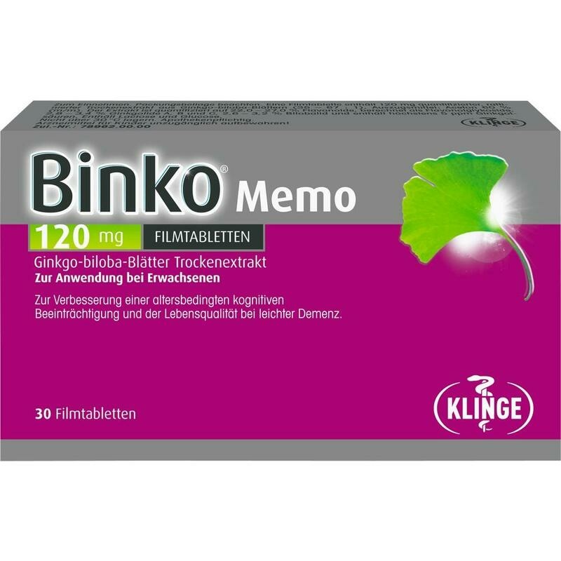 BINKO Memo 120 mg Filmtabletten