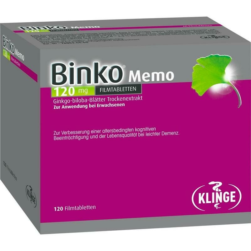 BINKO Memo 120 mg Filmtabletten
