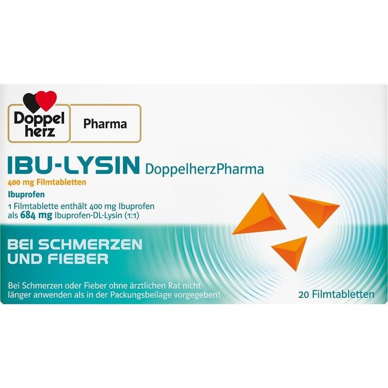 IBU-LYSIN DoppelherzPharma 400 mg Filmtabletten
