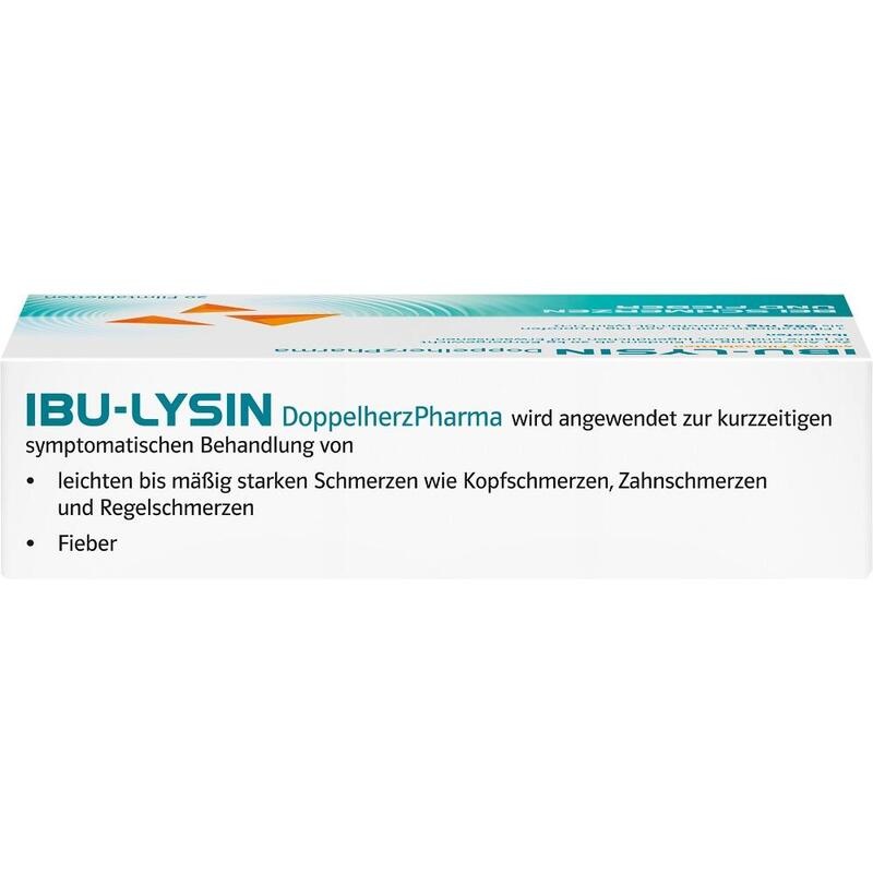 IBU-LYSIN DoppelherzPharma 400 mg Filmtabletten